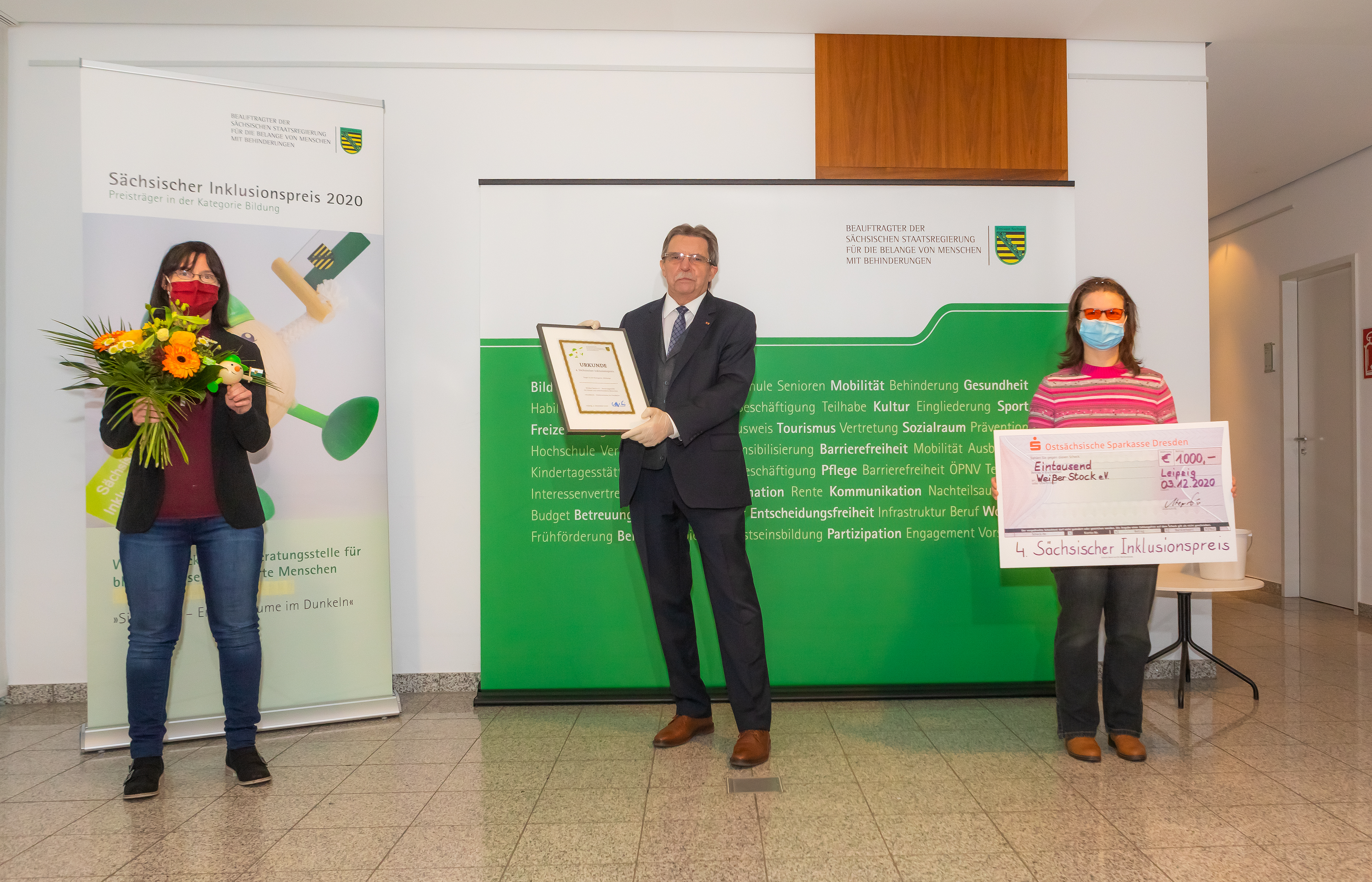 Verleihung Inklusionspreis